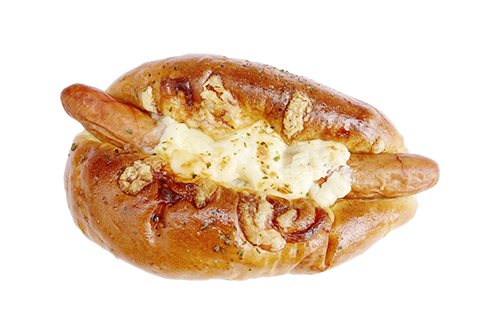 チーズにウィンナーぱん