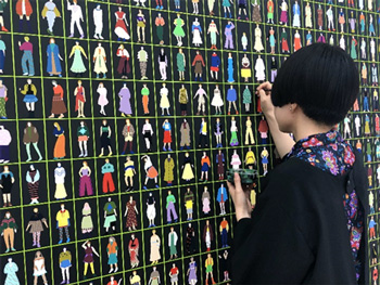 伝統工芸×アート×ファッション「福岡城ファッションショー」