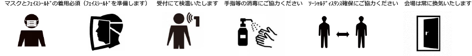 、コロナウィルス感染症防止対策