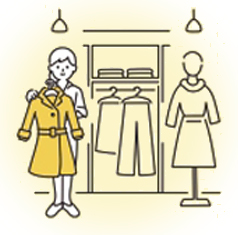 卸売・小売店など