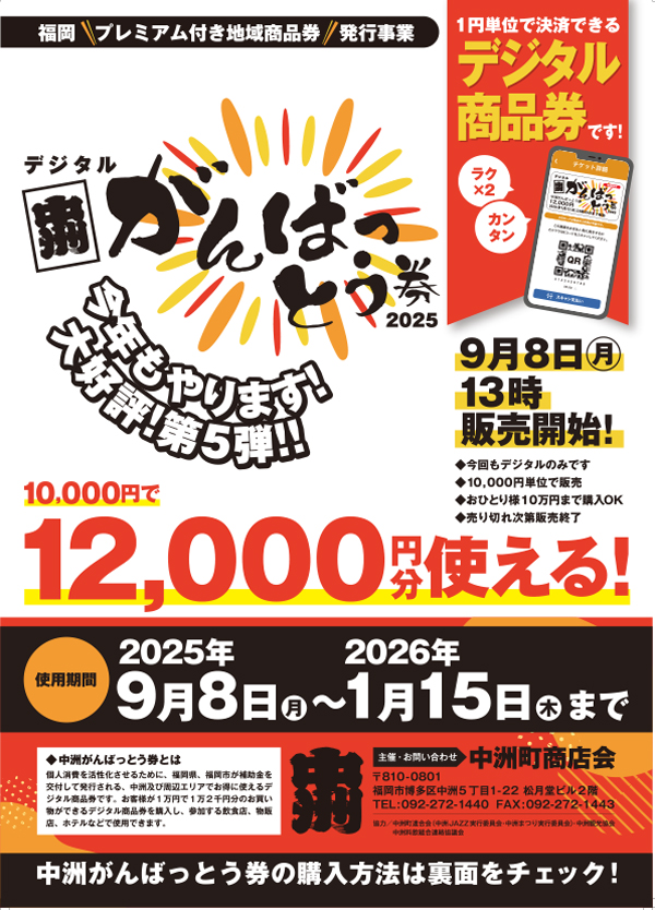 プレミアム付き地域商品券